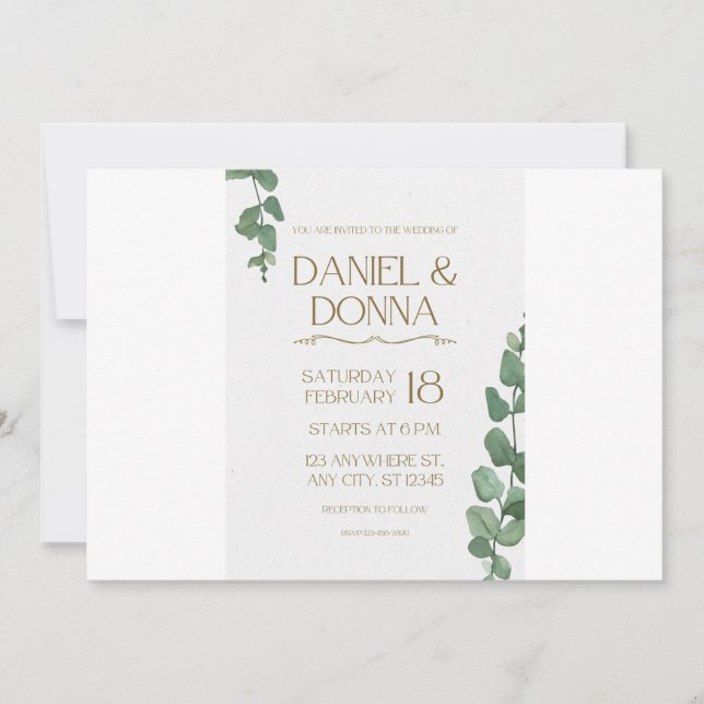 Reserva La Fecha Guardar la fecha (Anverso)