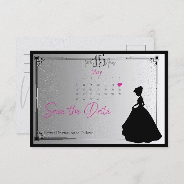 Reserva La Fecha Guardar la fecha (Anverso / Reverso)