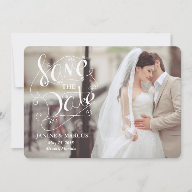 Reserva La Fecha guardar la fecha (Anverso)