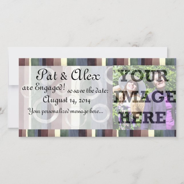 Reserva La Fecha Guardar la fecha - Arcoiris 3 (Anverso)