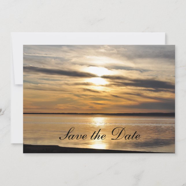 Reserva La Fecha Guardar la fecha - boda dorado (1) (Anverso)