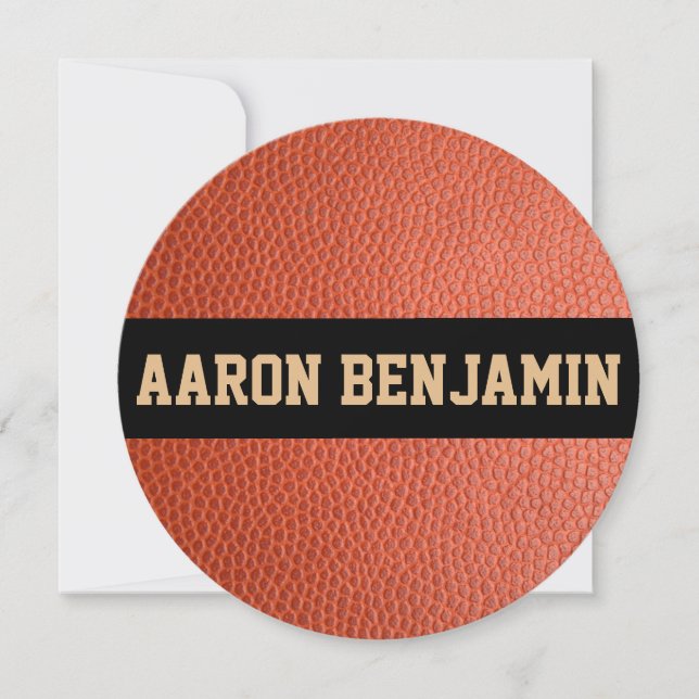 Reserva La Fecha Guardar la fecha de la colección Hoops (Anverso)