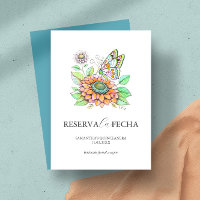 Guardar la fecha de las mariposas de Quinceañeras