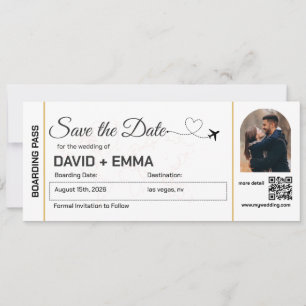 Reserva La Fecha Guardar la fecha del arco Foto Boda Destino