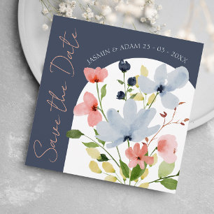 Reserva La Fecha Guardar la fecha floral boho arco naval