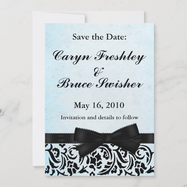 Reserva La Fecha Guardar la fecha ~ {Ganador de TBA} (Anverso)