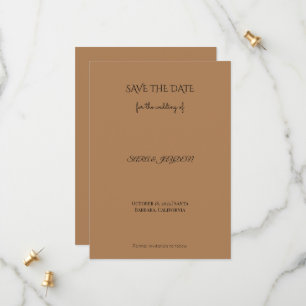 Reserva La Fecha Guardar la fecha moderna   Relieve metalizado, Flo