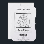 Reserva La Fecha Guardar la fecha personalizable Novia novio<br><div class="desc">Anuncia tu día especial con un hermoso diseño personalizable de "save the date" hecho para compartir la fecha de tu boda de manera elegante y memorable. Perfecto para parejas que buscan un anuncio de boda personalizado, este diseño ofrece una apariencia limpia y atemporal que se puede adaptar para coincidir con...</div>