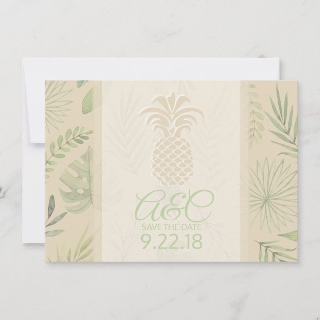 Reserva La Fecha Guardar la fecha Piña (Anverso)