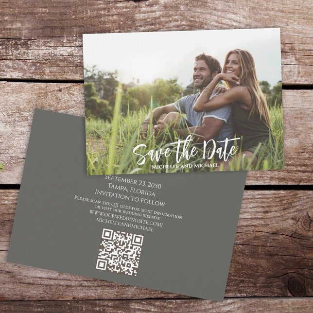 Reserva La Fecha Guardar la foto del Boda de script de fecha (Subido por el creador)