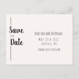 Reserva la fecha! Guardar La Invitación De Fecha