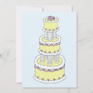 Reserva La Fecha Guardar la tarta de Boda con estilo de fecha