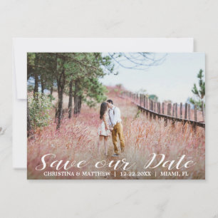 Reserva La Fecha GUARDAR NUESTRA FECHA Boda 4 FOTOS Collage Black
