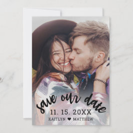 Reserva La Fecha Guardar nuestra foto de fecha Boda de escritura mo