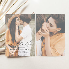 Reserva La Fecha Guardar simple Boda de fotos de fecha