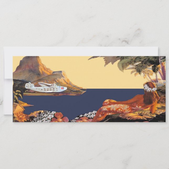 Reserva La Fecha Guardar tropical la fecha (1) - Sin texto (Anverso)