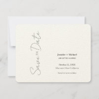 Guion de caligrafía minimalista para boda matrimon