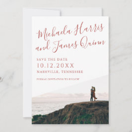 Reserva La Fecha Guión simple Guardar la fecha