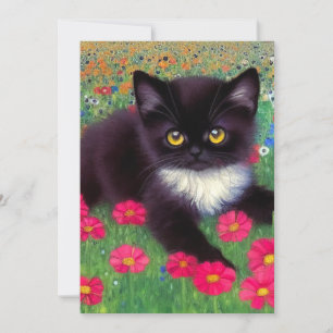 Reserva La Fecha Gustav Klimt Tuxedo Cat