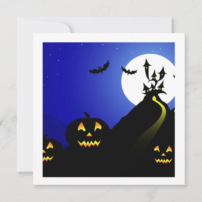 Reserva La Fecha Halloween (Anverso)