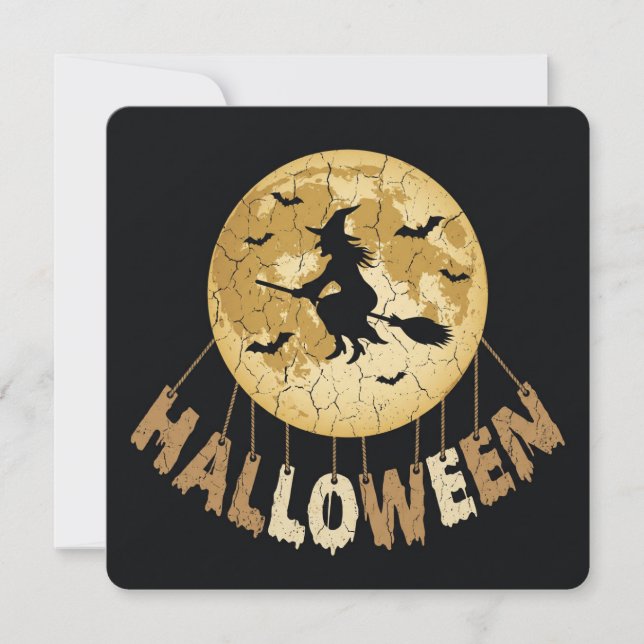 Reserva La Fecha Halloween (Anverso)