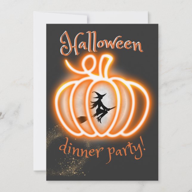 Reserva La Fecha Halloween (Anverso)
