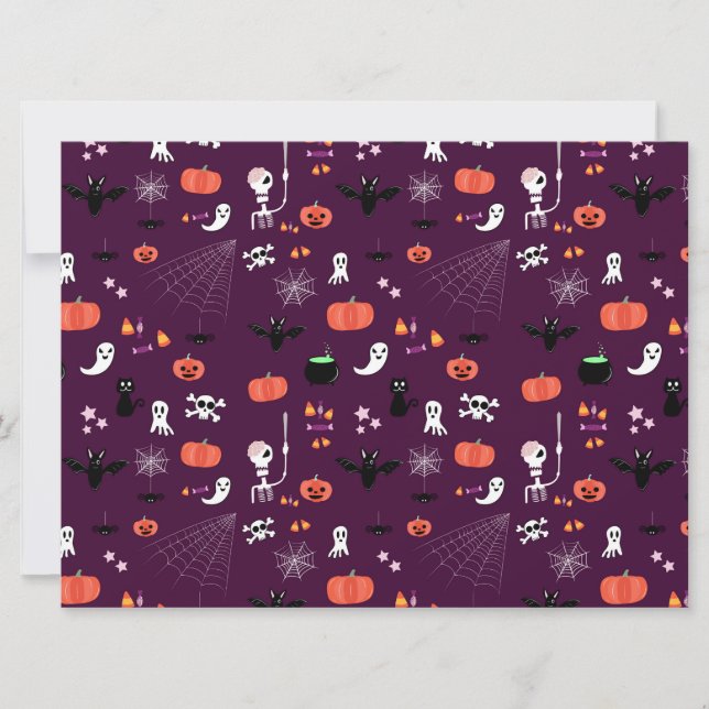 Reserva La Fecha Halloween (Anverso)