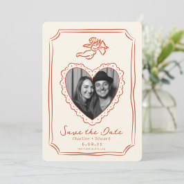 Reserva La Fecha Hand Drawn Funky Handwriting Guardar la fecha