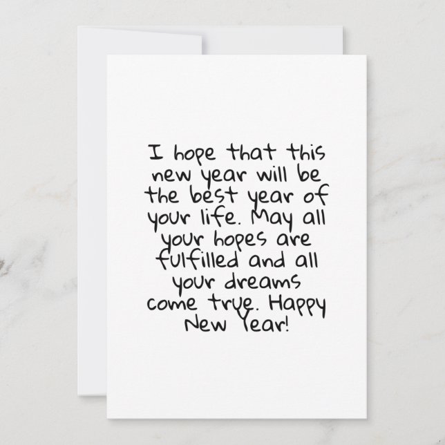 RESERVA LA FECHA HAPPY NEW YEAR (Anverso)