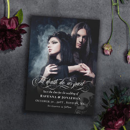 Reserva La Fecha Hasta que la muerte nos separe calavera foto guard