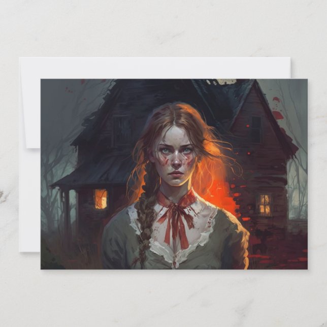 Reserva La Fecha Haunting house (Anverso)