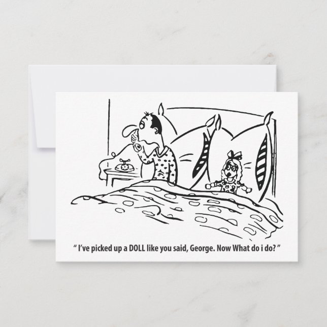 Reserva La Fecha He recogido una muñeca como dijiste, divertida (Anverso)