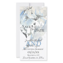 Hermoso Boda Abstracto de Caballos y Montañas