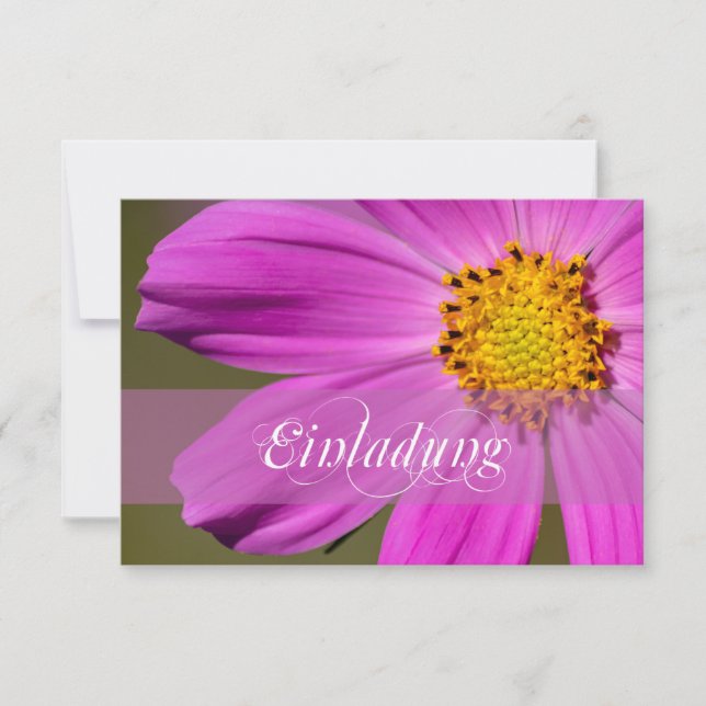 Reserva La Fecha ¡Herzliche Einladung mit Stil! (Anverso)