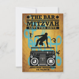 Reserva La Fecha Hip Hop Bar Mitzvah Guardar la fecha
