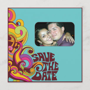 Reserva La Fecha Hippy Save the Date Photo Invitation