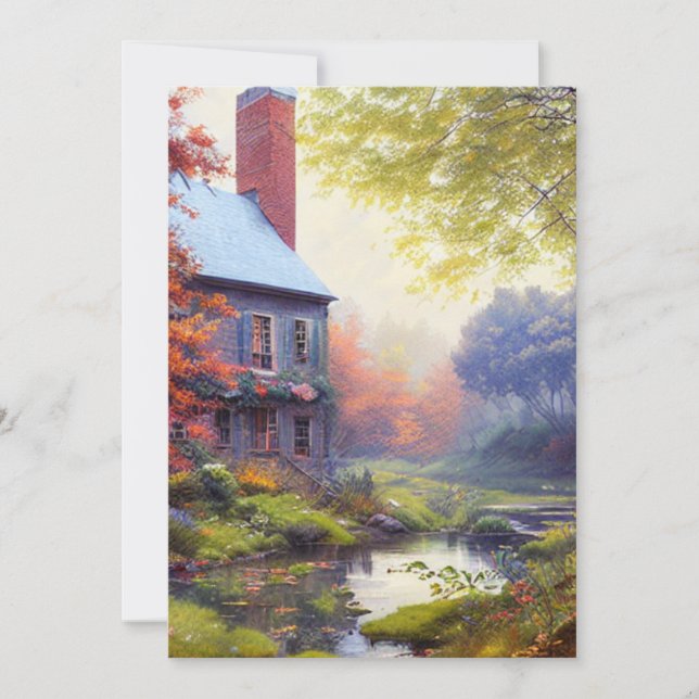 Reserva La Fecha Hogares/arroyos/bosques/pintura (Anverso)