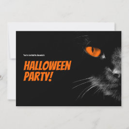 Reserva La Fecha Hola Oscuridad Naranja Ojos Halloween