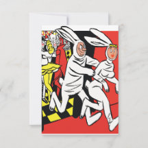 Hombre persiguiendo a una mujer, baile de disfrace