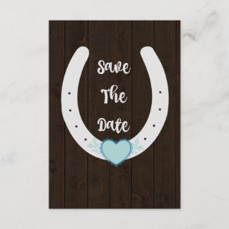 Reserva La Fecha Horseshoe Save Date