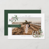 Horseshoes Shamrock Greenery | Boda fotográfico