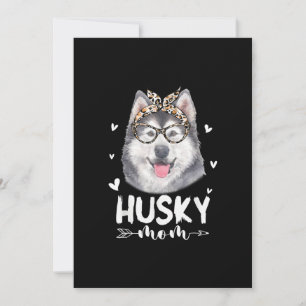 Reserva La Fecha Husky Mom   Regalo de los amantes del perro   Rega