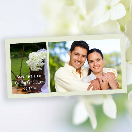 Reserva La Fecha Hydrangea Cowboy Boots Western Save the Date