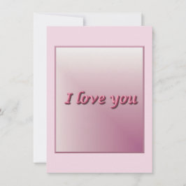 Reserva La Fecha I love you.