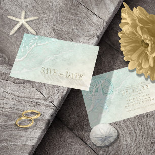 Reserva La Fecha ID837 de la boda Sea Foam Beach