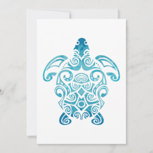 Reserva La Fecha Idea de regalo de regalo de la tortuga maorí honu 