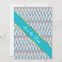 Ikat rosa y azul turbio