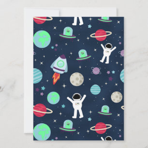 Reserva La Fecha Ilustracion de patrón de espacio