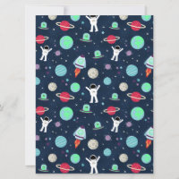 Ilustracion de patrón de espacio