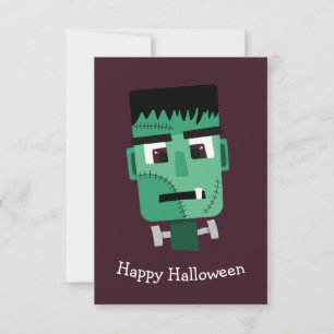 Reserva La Fecha Ilustración del Monstruo de Frankenstein